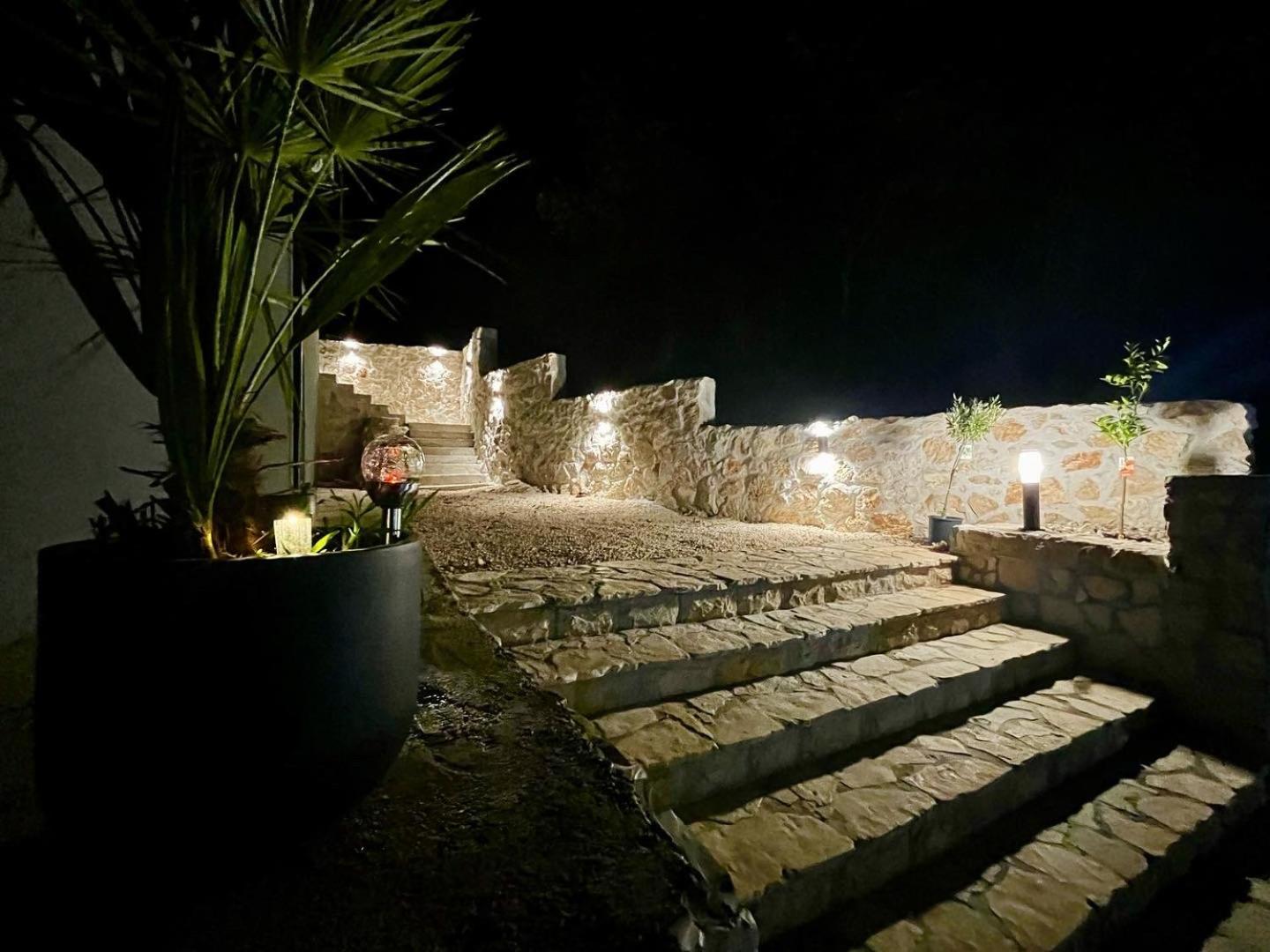 Luxury Villa Andrea Vrzika In Forest Near The Sea Zagvozd Exterior photo