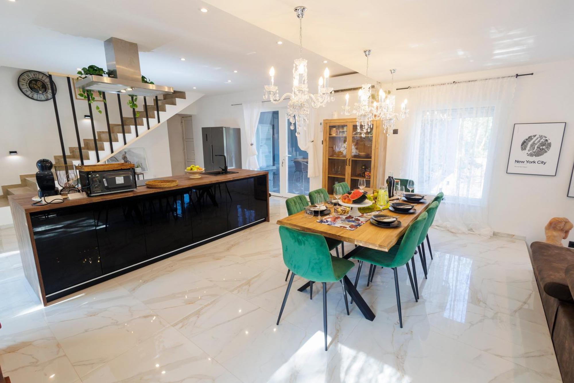 Luxury Villa Andrea Vrzika In Forest Near The Sea Zagvozd Exterior photo